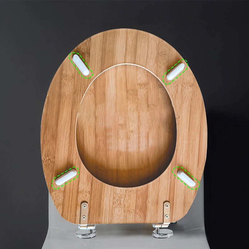Wooden Toilet Lid
